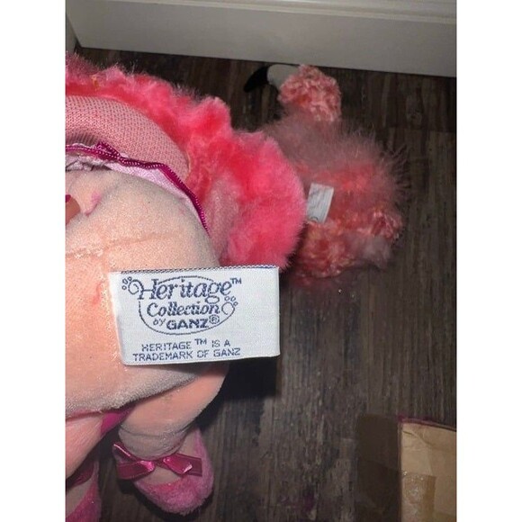 Aurora foo foo flamingo Plush, Ganz fancy flamingo, m&m flamingo bank  jar - Picture 8 of 10